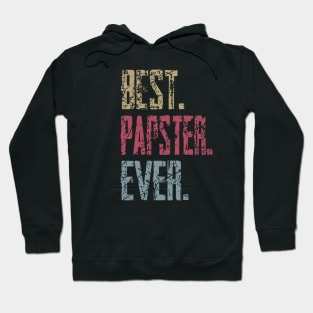 Vintage Best Papster Ever Retro Funny Quotes Happy Fathers Day Hoodie